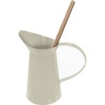 Gelco pot � balai broc ivoire