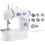 Gelentea mini machine � coudre portable avec lumi�re pour m�nage enfants d�butants eu