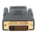 Adaptateur vid�o - gembird - a - hdmi - dvi - 2 - dvi - d m�le - hdmi femelle - noir
