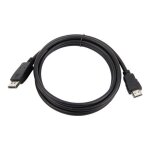 C�ble adaptateur gembird displayport vers hdmi - 1. 8m - connecteur m�le / m�le - noir