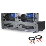 Double lecteur cd pour dj - gemini - cdx - 2250i - 2x usb - pitch + / - 16% - anti - choc