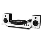 Platine vinyle - gemini - tt - 900 - noir / blanc - 3 vitesses - bluetooth - arr�t automatique