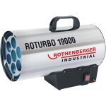 G�n�rateur dair chaud - rothenberger - roturbo 19000 - 185 kw - bas - gris