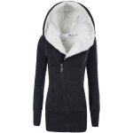 Gnrique 2023 veste dhiver chaude pour femme avec capuche doublure paisse parka bouffante avec fermetures ...