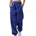 Générique jogging pantalon ample avec poches elastique taille haute baggy fitness tracksuit bottoms sport ... Générique jogging pantalon ample avec poches elastique taille haute baggy fitness tracksuit bottoms sport ...