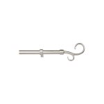 Kit barre de rideau baculo extensible de 160 � 300cm silver stor planet.