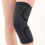Genouillère de compression - td® - grise - protection ligamentaire - respirante - multifonctionnelle Genouillère de compression - td® - grise - protection ligamentaire - respirante - multifonctionnelle