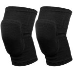 Genouillres de danse - lastique genou protection - unisexe - anti - collision - volley - noir - fitness ...