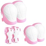 Genouillres pour enfants genouillres et coudires ensemble dquipement de protection pour enfants filles ...