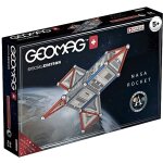 Jeu de construction - geomag - nasa rocket - 84 pi�ces - multicolore - � partir de 5 ans