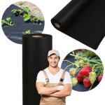 Géotextile - sarcia. eu - toile anti - mauvaises herbes - non tissé 150g / m2 - noir uv 11m x70m Géotextile - sarcia. eu - toile anti - mauvaises herbes - non tissé 150g / m2 - noir uv 11m x70m