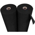 Geotextile / agrotextile contre les mauvaises herbes �pais noire 150g / m2 16m x70m