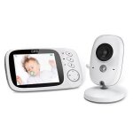 Ghb babyphone cam�ra 3. 2 inches b�b� moniteur babyphone vid�o lcd couleur b�b� surveillance 2. 4 ghz ...