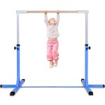 Giantex barre de gymnastique enfant - 12 hauteurs r�glables 91 - 150cm - barre d?entra�nement fixe en ...