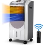 Giantex climatiseur mobile chauffage et froid avec 3 modes de vitessesventilateur t�l�command� + r�servoir ...