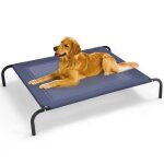 Giantex lit sur�lev� et a�r� pour chien / chat / animal domestique en textil�ne avec cadre en fer taille ...