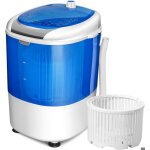 Mini machine laver portable giantex - lave - linge semi - automatique - avec minuteur - capacit de lavage ...