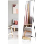 Giantex miroir sur pied / mural 160h x40l x 30 - 48l cmmiroir rectangulaire psych� de chambrefilm antid�flagra ...