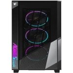 Bo�tier pc - gigabyte - gb - ac500g - noir - verre tremp� - midi tower