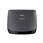 R�p�teur dect - gigaset - noir - double port�e - jusqu� 6 r�p�teurs - appels hd