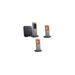 Gigaset tlphone fixe cl 660 a trio anthracite