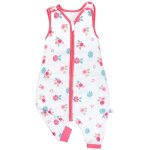 Gigoteuse t en mousseline de coton rouge zhuodike - tog 0. 5 - 18 - 36 mois