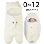 Gigoteuse hiver chaude turbulette - marque - modèle - tissu acrylique - sherpa - blanc Gigoteuse hiver chaude turbulette - marque - modèle - tissu acrylique - sherpa - blanc