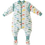 Gigoteuse avec jambes et couvre - pieds - tyrannosaure - unisexe - bleu - 6 mois  2 ans