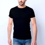 Lot de 3 t - shirts homme gildan - manches courtes - 100% coton - noir