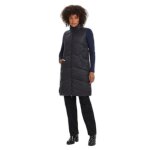 Vero moda uppsala - gilet 3 / 4 femme matelass� noir sans manches col montant