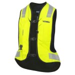 Gilet air - bag gonflable helite jaune fluo hi - vis sra * * - xl