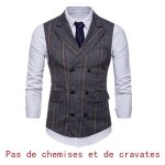 Gilet de costume homme slim s