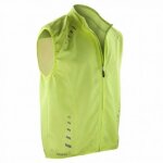 Gilet coupe - vent cycliste sans manches jaune citron - spiro s259x Gilet coupe - vent cycliste sans manches jaune citron - spiro s259x