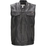 Gilet en cuir sans manches daytona hot road - daytona - noir - 100% cuir de chèvre Gilet en cuir sans manches daytona hot road - daytona - noir - 100% cuir de chèvre