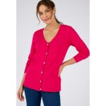 Damart - gilet boutonn� manches longues - rose