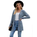 Gilet femmegilets femme manches longues avec pochescasual gilet femme hiver automne coupe ample avec ...