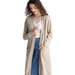 Gilets femmegilet long femme l�ger manches longuesgilet femme chaud en hiver avec poches une taille buste ...