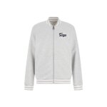 Gilet guess homme brode gris coton