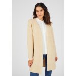 Damart - gilet long maille fantaisie - beige chiné Damart - gilet long maille fantaisie - beige chiné