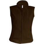 Gilet micropolaire sans manches femme kariban m�lodie - jaune
