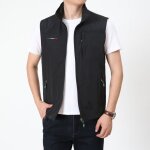 Gilet de p�che photographie homme veste sans manches multipoches respirant s�chage rapide