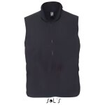 Gilet sans manches polaire - sol s - 51000 - noir - densité accrue - anti bouloche Gilet sans manches polaire - sol s - 51000 - noir - densité accrue - anti bouloche