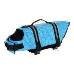 Gilet de sauvetage pour animaux de compagnie - omabeta - rflchissant en maille respirante - bleu
