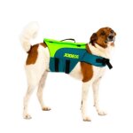 Gilet de sauvetage pour chien - jobe - lima multicolor - blanc