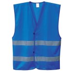 Gilet de s�curit� - portwest - iona - rose - haute visibilit� - 100% polyester