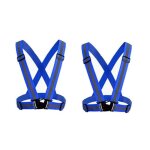 Gilet de scurit rflchissant pour adultes / enfants veste de gilet de travail rglable haute visibilit ...