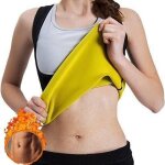 Gilet de sudation pour femme t - shirt d�bardeur minceur fitness ? fort compression pour perdez du poids ...