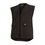 Gilet de travail sans manches diadora truck - gris fonc�