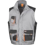 Gilet de travail sans manches multipoches result lite - gris / noir Gilet de travail sans manches multipoches result lite - gris / noir