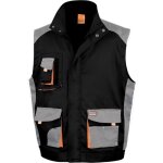 Gilet de travail sans manches multipoches result lite - noir / gris Gilet de travail sans manches multipoches result lite - noir / gris